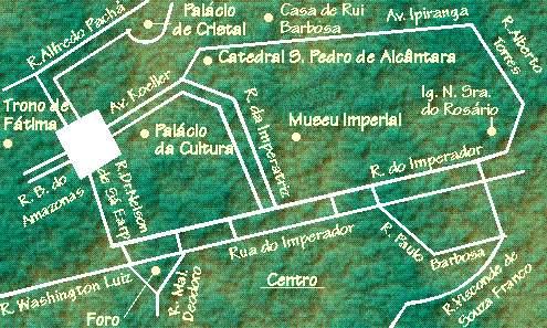 Localizao dos Pontos Tursticos